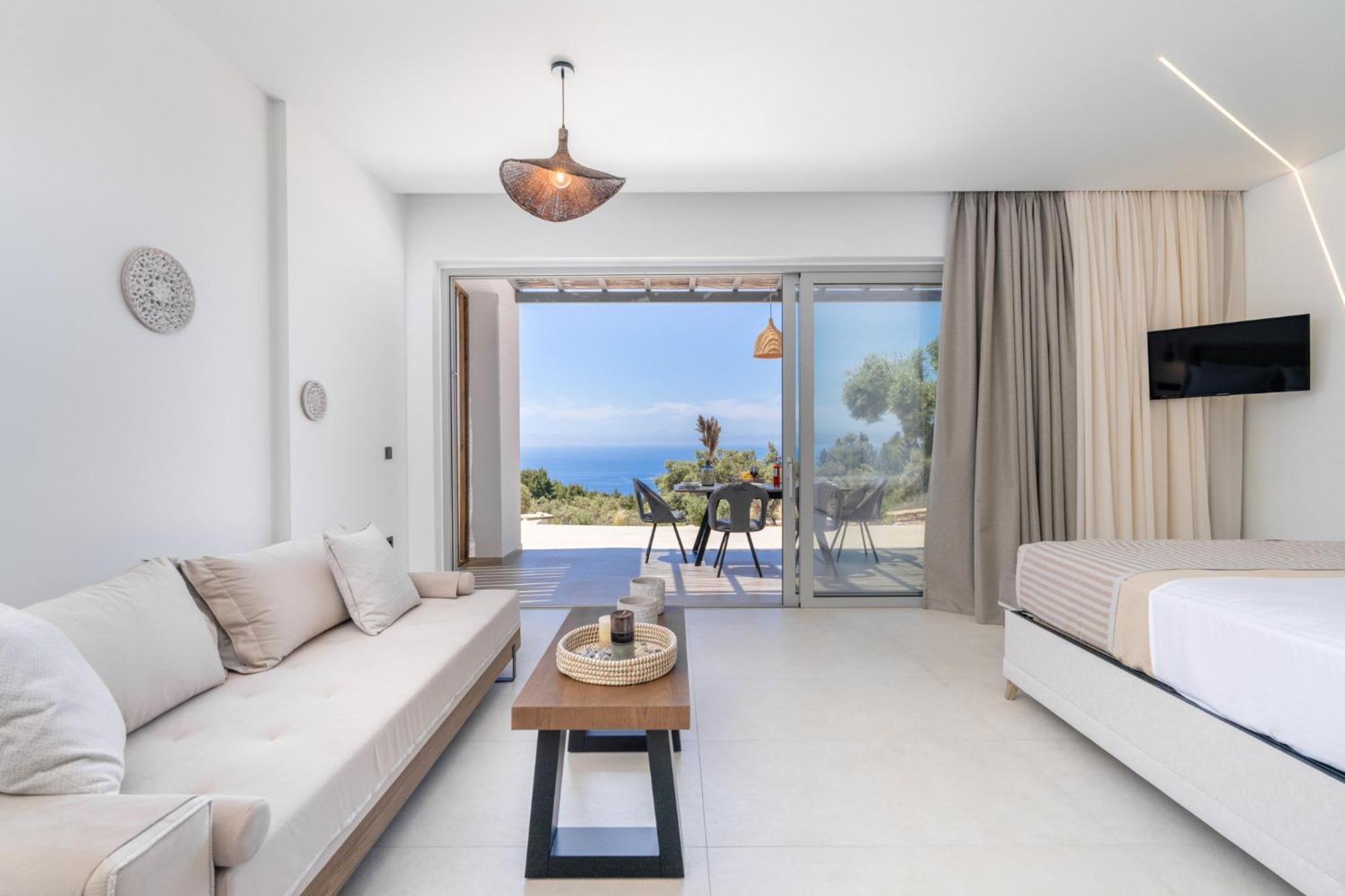 Mellamare Luxury Suites Athánion Zewnętrze zdjęcie